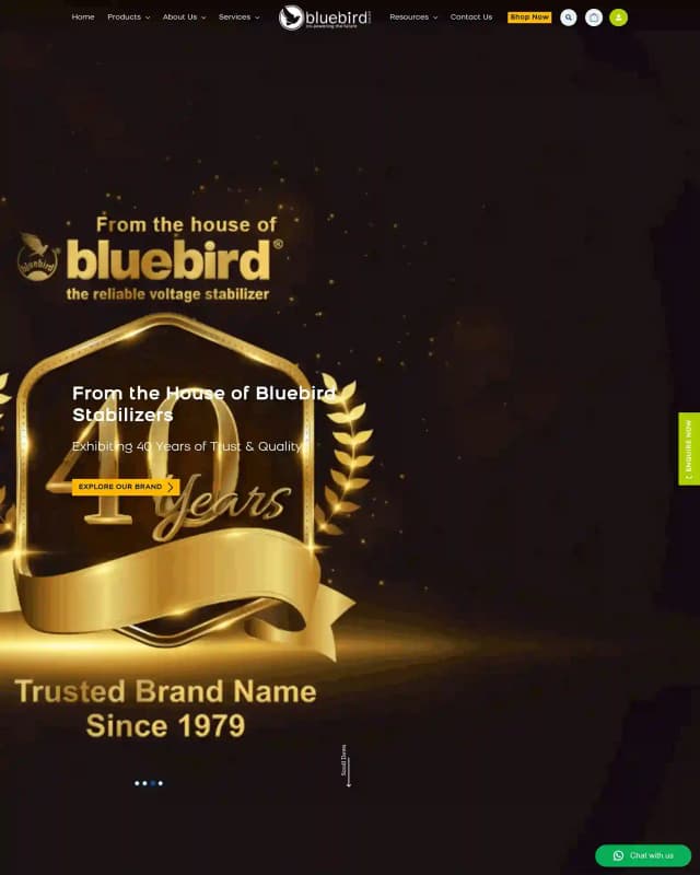 Blue bird solar