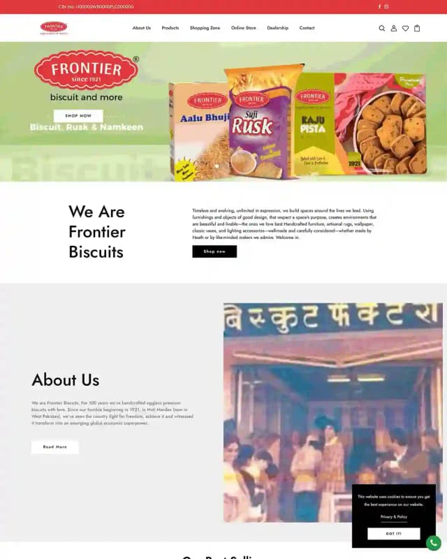 Frontier Biscuit