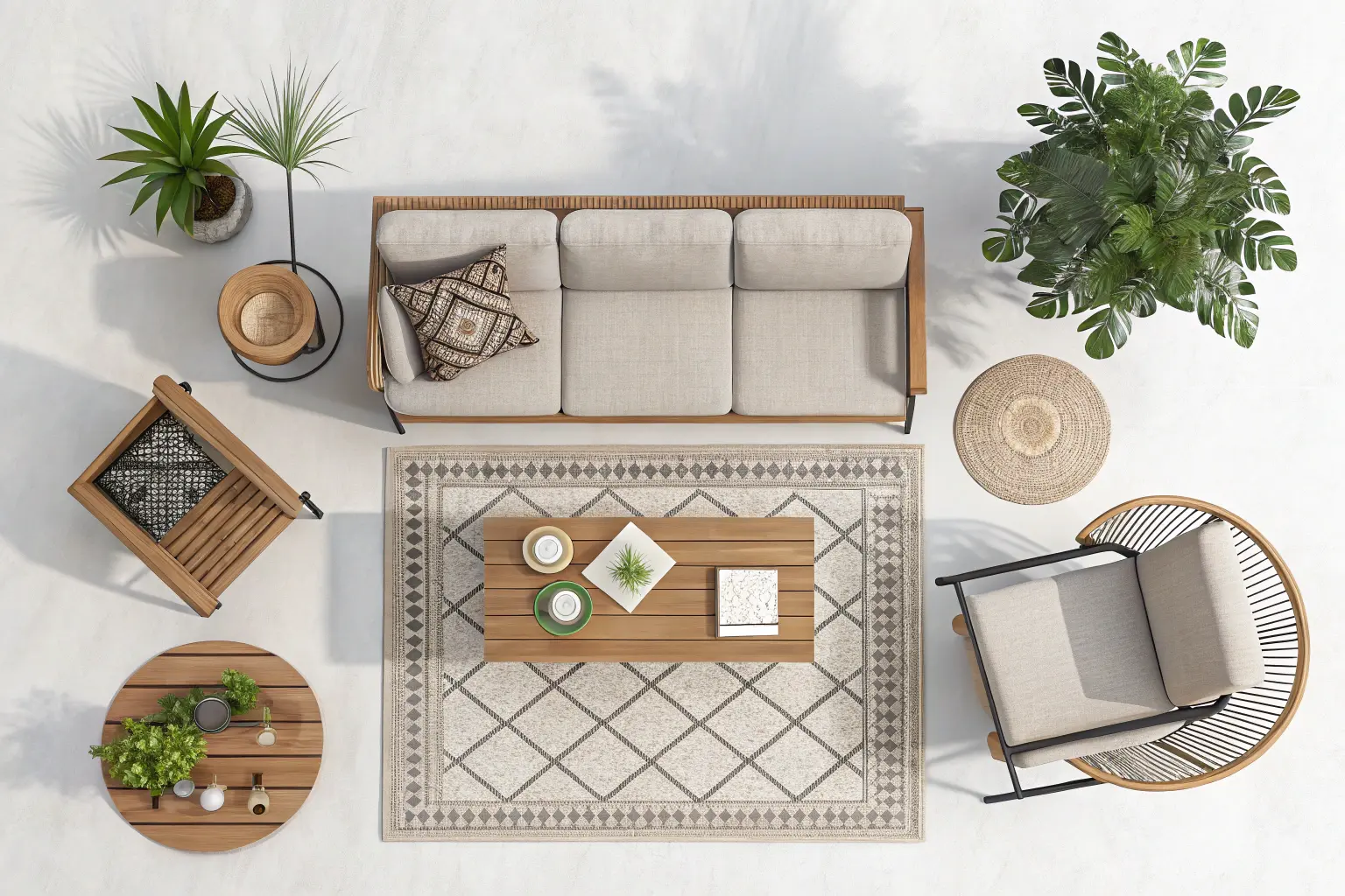 3D Flat-Lay Product Visuals